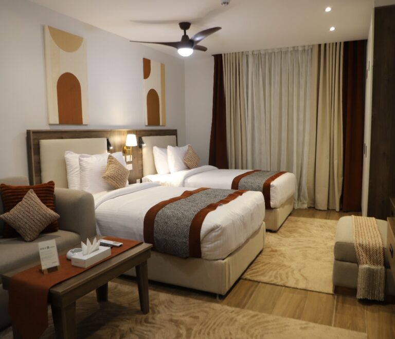 Royal Suite bedroom, G-Remal Hotel Alexandria